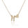 Damen Halskette Namenskette mit Buchstaben (A-Z) Herz Geschenk Damenhalskette Gold H