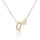 Damen Halskette Namenskette mit Buchstaben (A-Z) Herz Geschenk Damenhalskette Gold Q