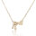 Damen Halskette Namenskette mit Buchstaben (A-Z) Herz Geschenk Damenhalskette Gold R
