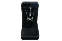 S925 Halskette mit Geschenkebox in Silber