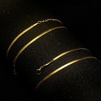 Klingenkette Schl&uuml;sselbein Halskette